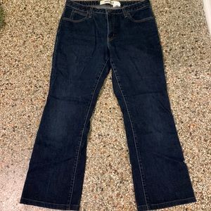 Gap wide leg blue jeans size 12